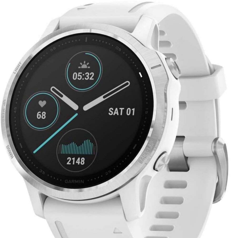 Garmin fenix 6S, Premium Multisport GPS Watch, Smaller-Sized